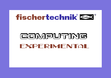 Fischertechnik Computing Experimental