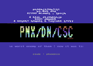 Spread This - Cascade - C64 Demos