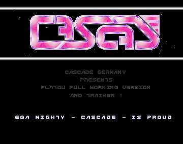 Platou Intro - Cascade - Amiga Intros