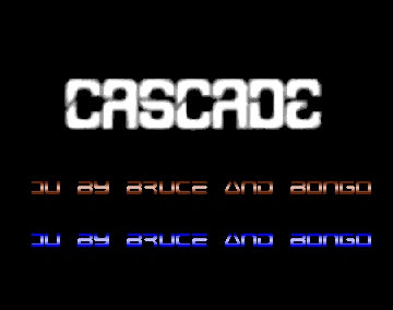 B&B Compact Disk No. 16 Intro - Cascade - Amiga Intros