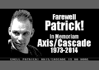 Farewell Patrick! - Cascade - C64 Demos