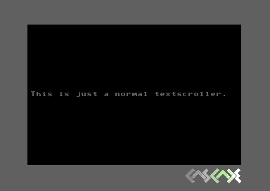 39 Chars Wide Scroller - Cascade - C64 Demos