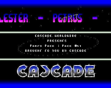 Party Pack #41 Intro - Cascade - Amiga Intros