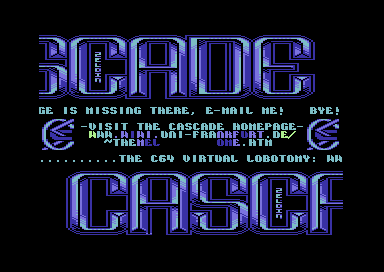 Announcement - Cascade - C64 Demos