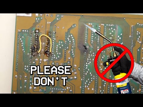 Video by t try to fix your C64 with a propane torch! - new video from Adrian|s Digital Basement - YouTube screenshot