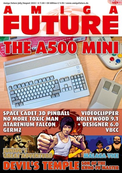 Amiga Future magazine - Issue 157 available for pre-order