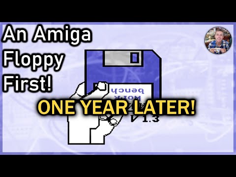 Video: One Year Later - Commodore Amiga Floppy breakthrough for all Emulation fans - WinUAE & FloppyBridge - YouTube screenshot