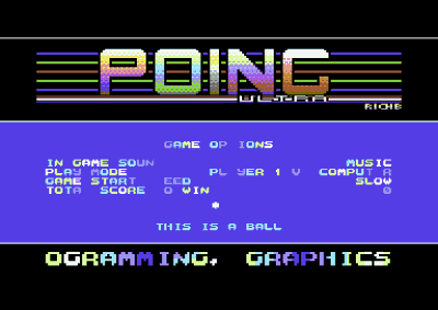 Poing Ultra (C64)