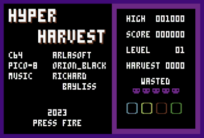Hyper Harves (C64)