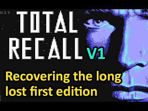 Games That Weren't looks at Total Recall V1 on the Commodore 64 - YouTube screenshot