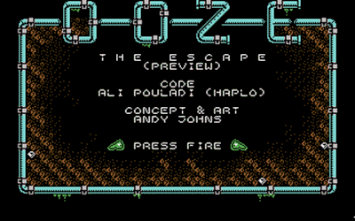 Ooze: The Escape (C64)