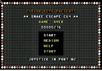 SnakeEscape64 (C64)
